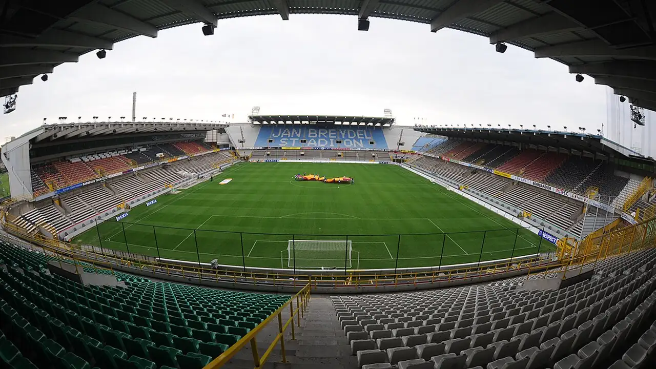 Le stade Jan Breydel, que le Cercle partage avec le Club Bruges