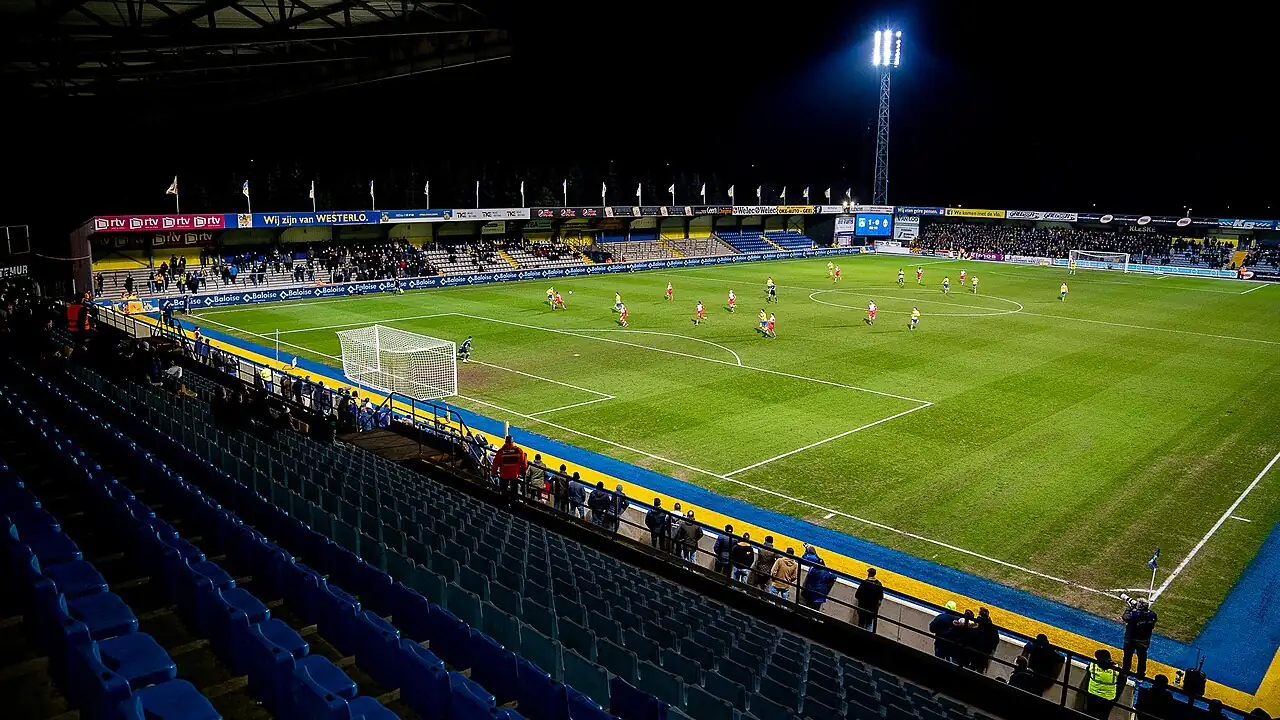 't Kuipje, het stadion van KVC Westerlo, april 2018